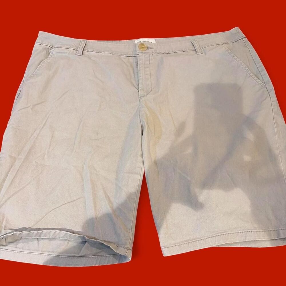 Liz-claiborne Women's Tan and Cream Shorts
